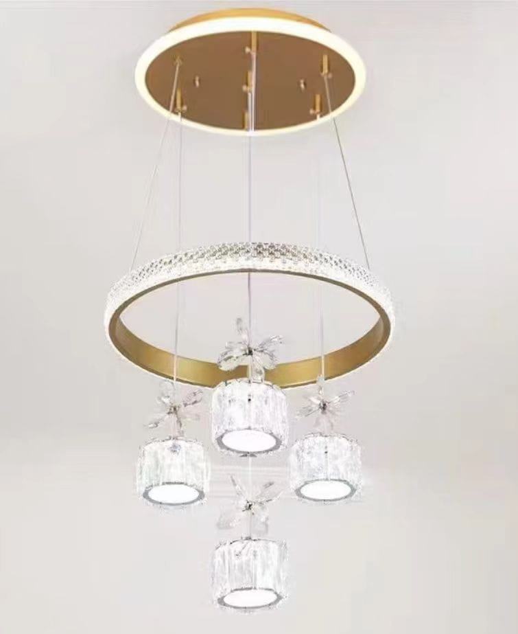 Professional light installation completed