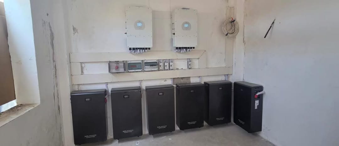 Solar systems installation project